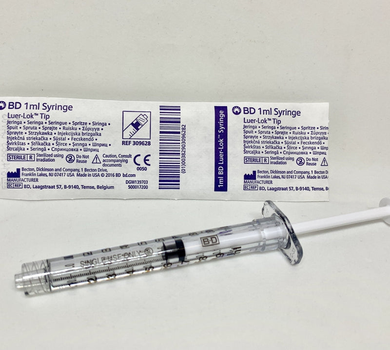 1cc Syringes - Luer Lock