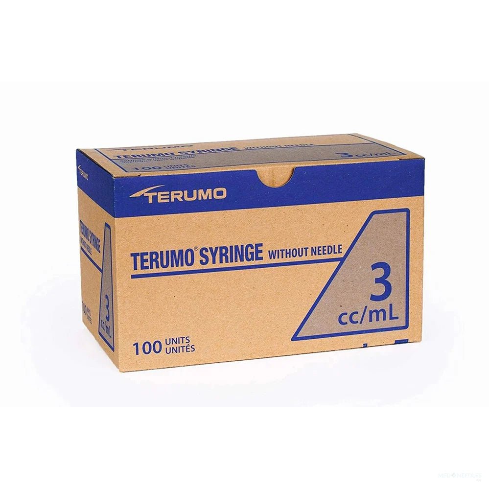 3 mL Luer Slip Tip Sterile Syringe (3cc) | Terumo-Medical Devices-Birth Supplies Canada