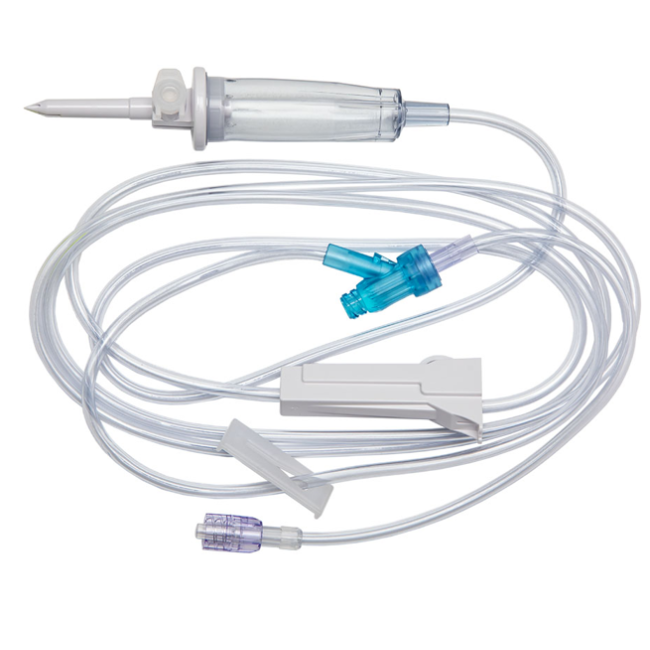 Primary Gravity IV Set, Needle-Free, 15 drops/mL, 86" – Braun
