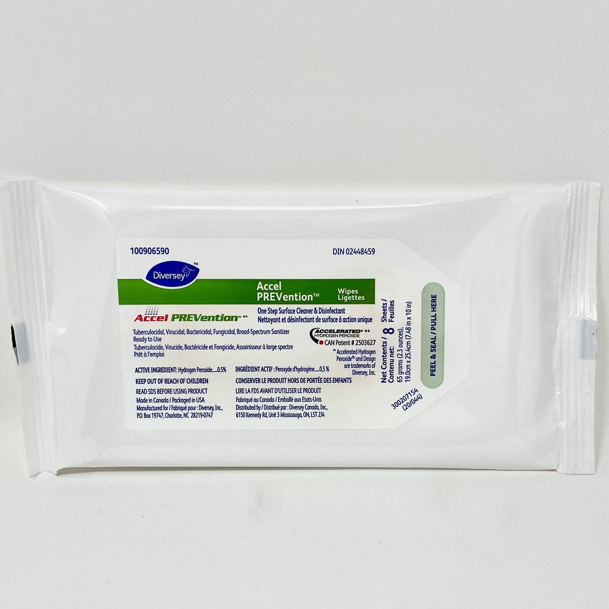 Accel PREVention Disinfectant Wipes-Medical Supplies-Birth Supplies Canada