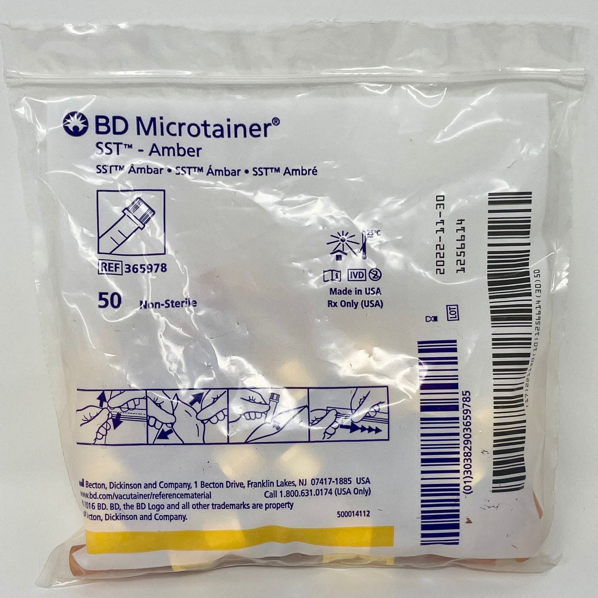 BD Microtainer Blood Collection Tubes-Industry & Business-Birth Supplies Canada