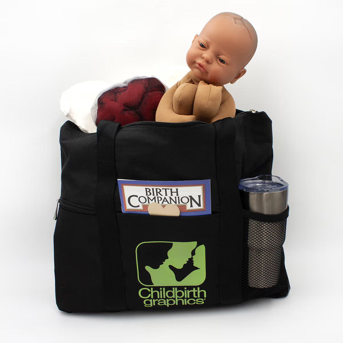 Childbirth Graphics Tote Bag, Large