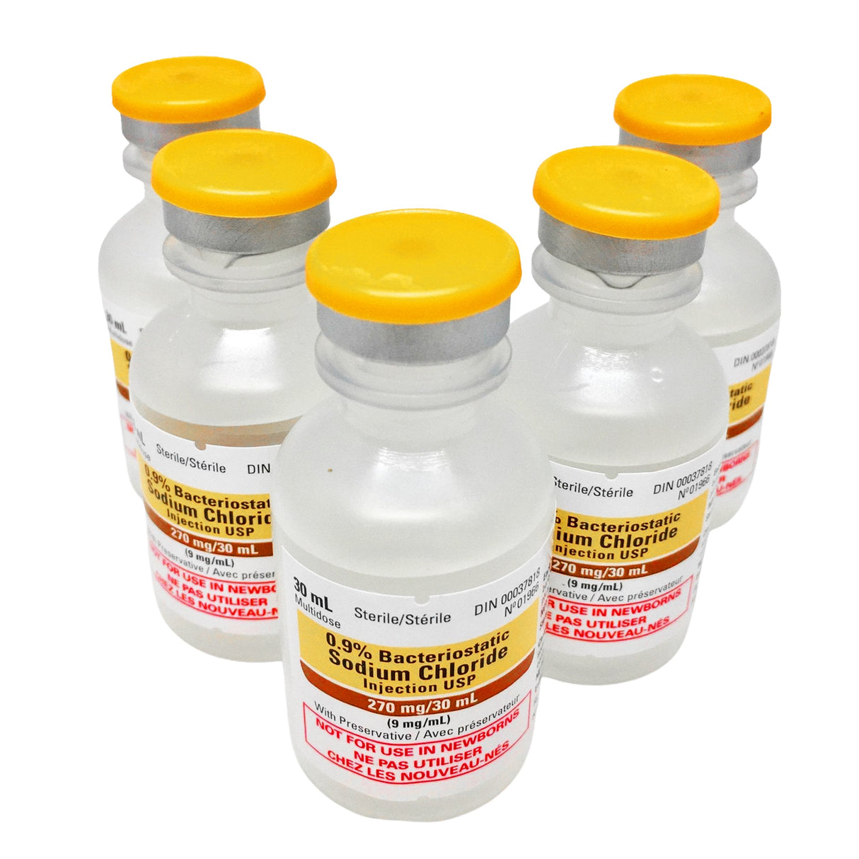 Bacteriostatic Sodium Chloride | Hospira-IV Solutions-Birth Supplies Canada