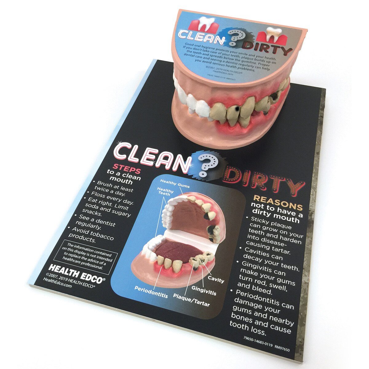 Clean Mouth / Dirty Mouth Display-Birth Supplies Canada