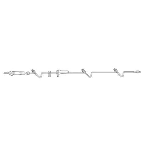 Clearlink Continu-Flo Solution Set | 3Y Luer Lock, 110 In. Length, 10 DPM-IV Supplies-Birth Supplies Canada