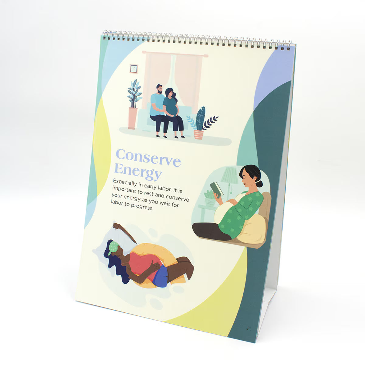 Comfort Positions For Labor and Birth Flip Chart-Teaching Aids-Birth Supplies Canada