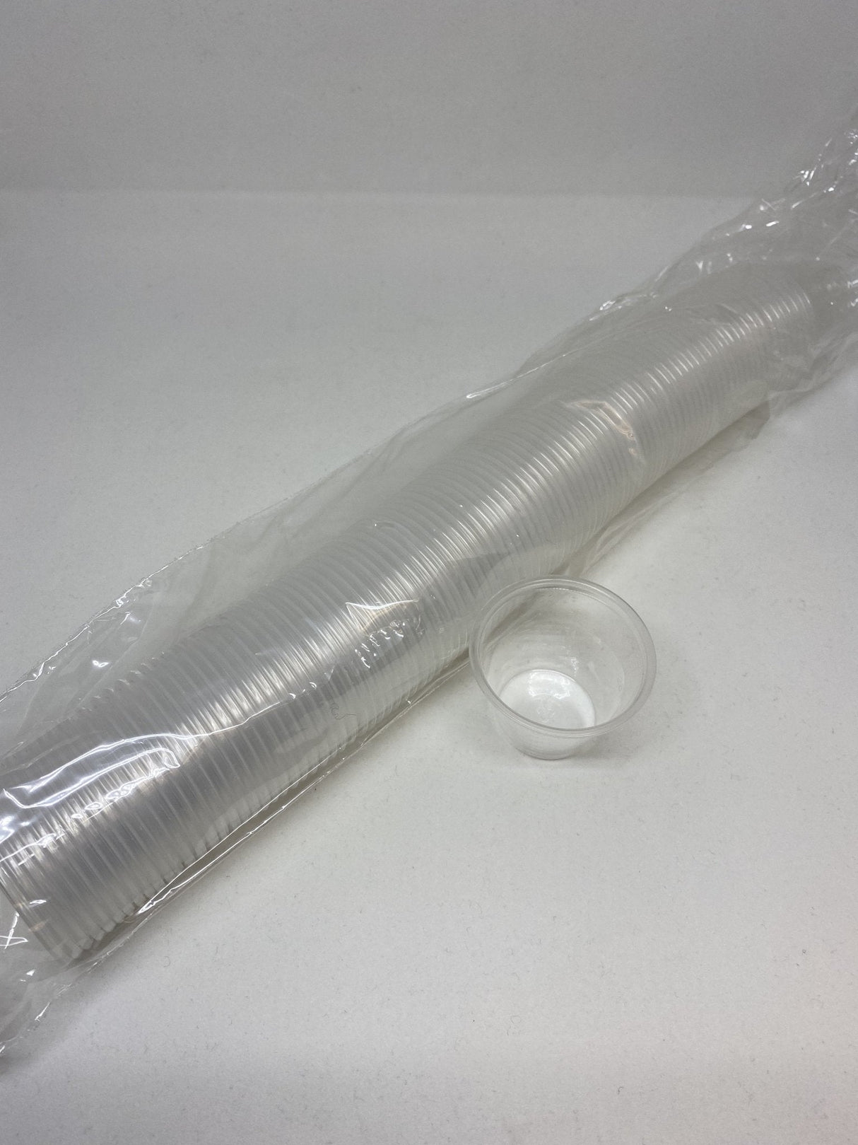 Disposable Medicine Cups | Clear Plastic, 30cc-Clinic Supplies-Birth Supplies Canada