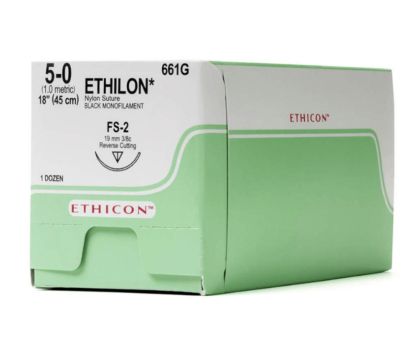 Ethicon Nylon Suture | Non-Absorbable-Medical Devices-Birth Supplies Canada