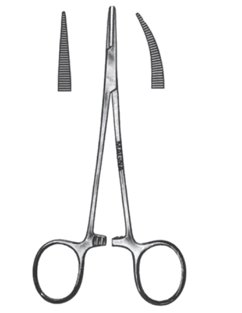 Halstead Mosquito Forceps, Curved 5" | Reusable-Medical Instruments-Birth Supplies Canada
