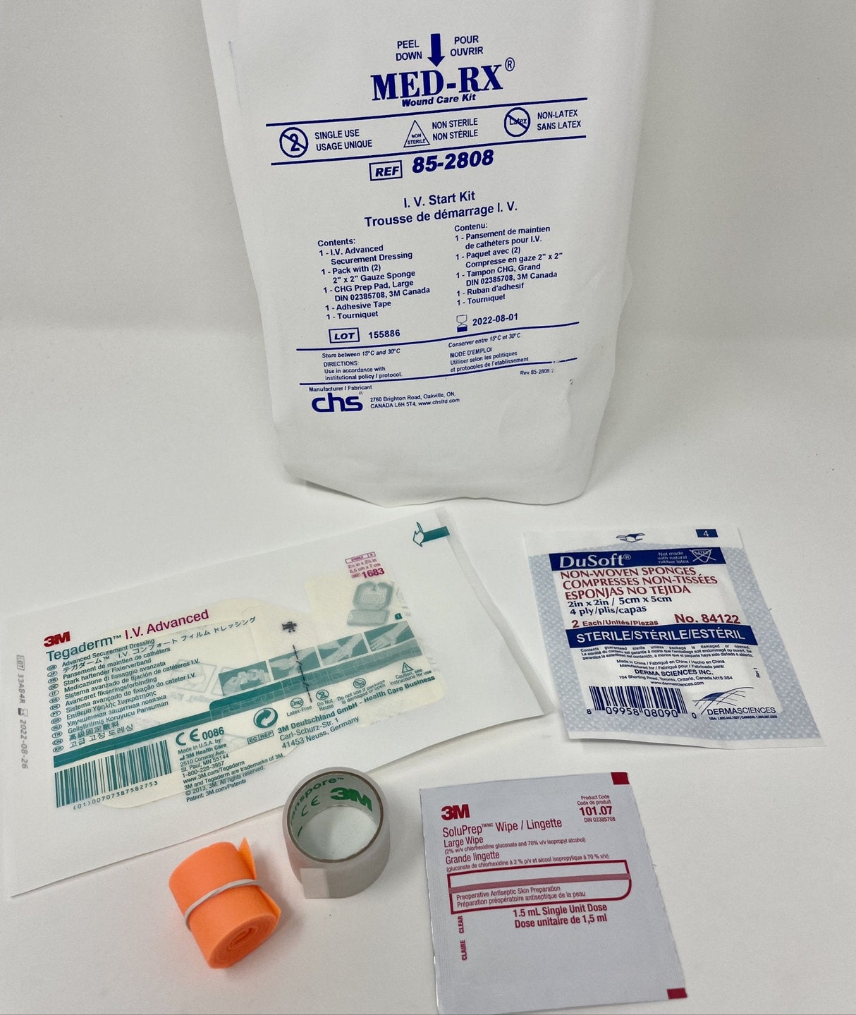 IV Start Kit – Sterile, Single-Use-Medical Devices-Birth Supplies Canada