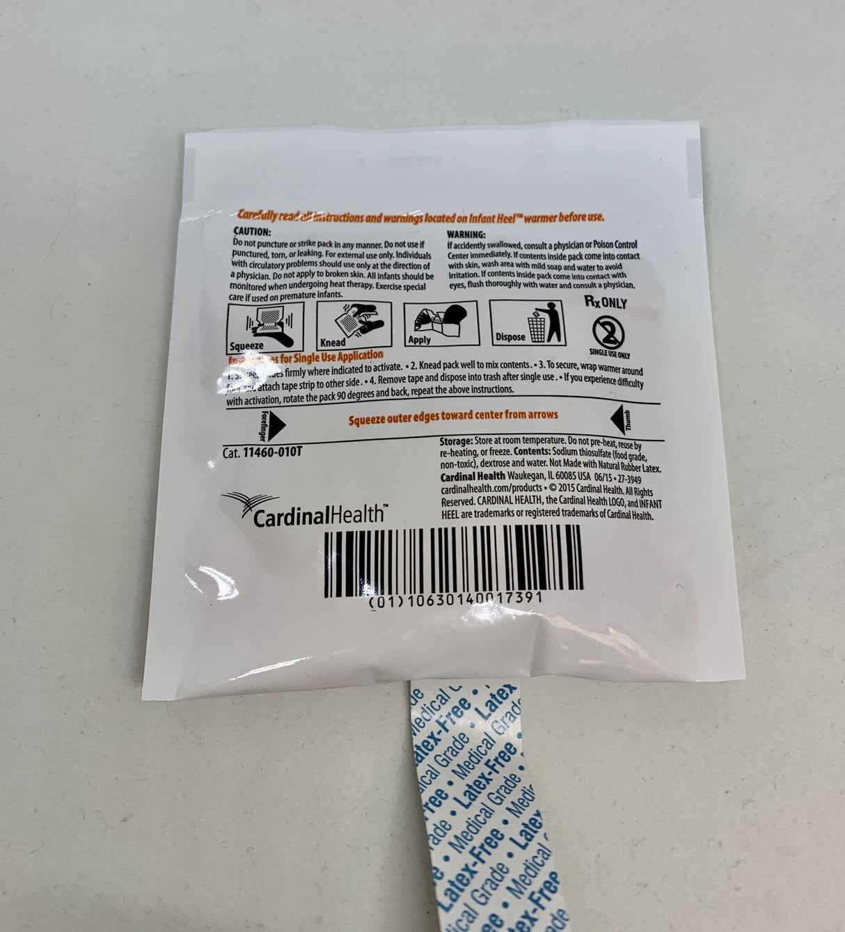 Infant Heel Warmer ~ DO NOT FREEZE-Medical Supplies-Birth Supplies Canada