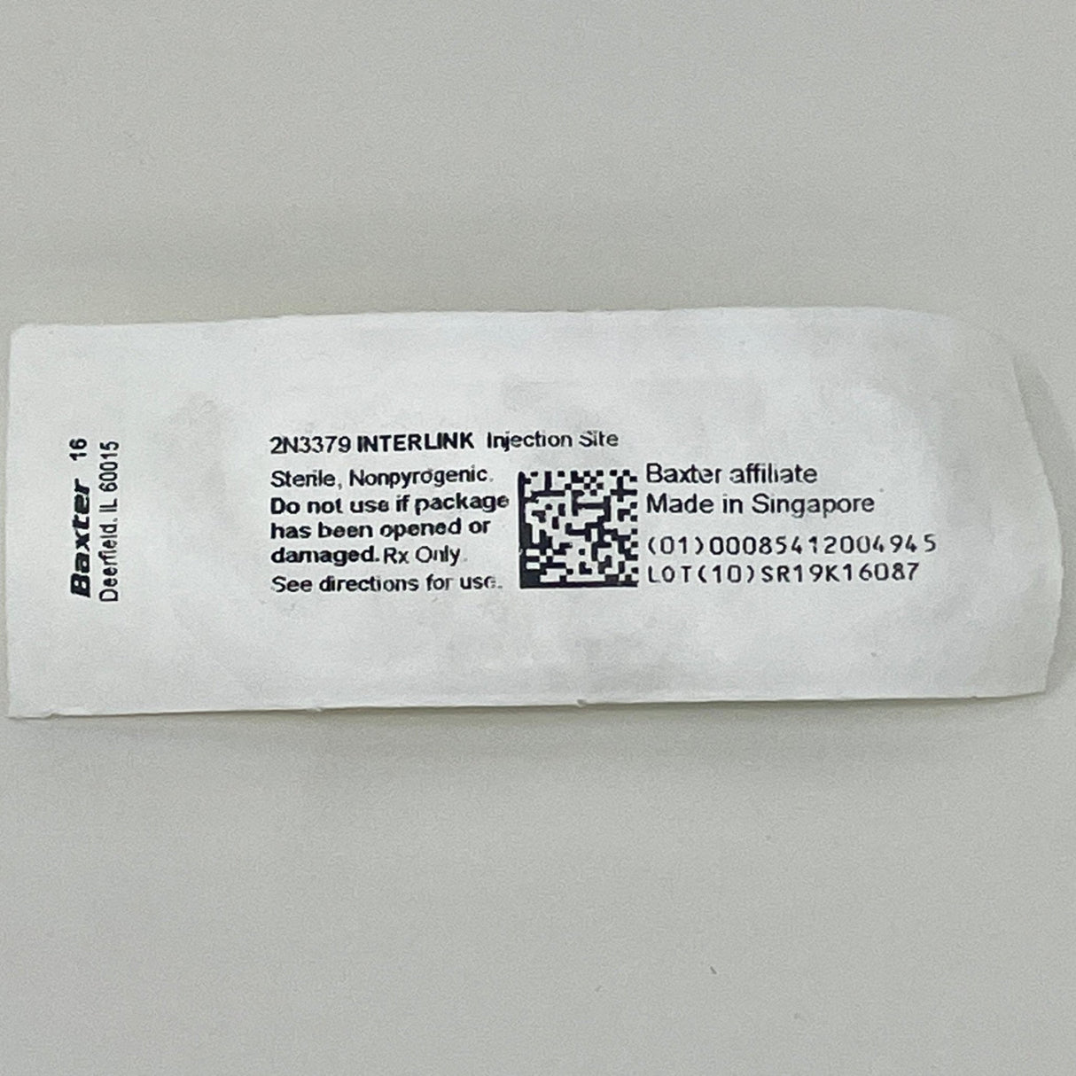 Interlink® Needleless Luer Lock Injection Site | Saline Lock IV Access-Medical Devices-Birth Supplies Canada