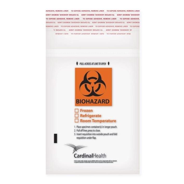 Lab Specimen Transport Biohazard Bag | Zip Closure-Clinic Supplies-Birth Supplies Canada