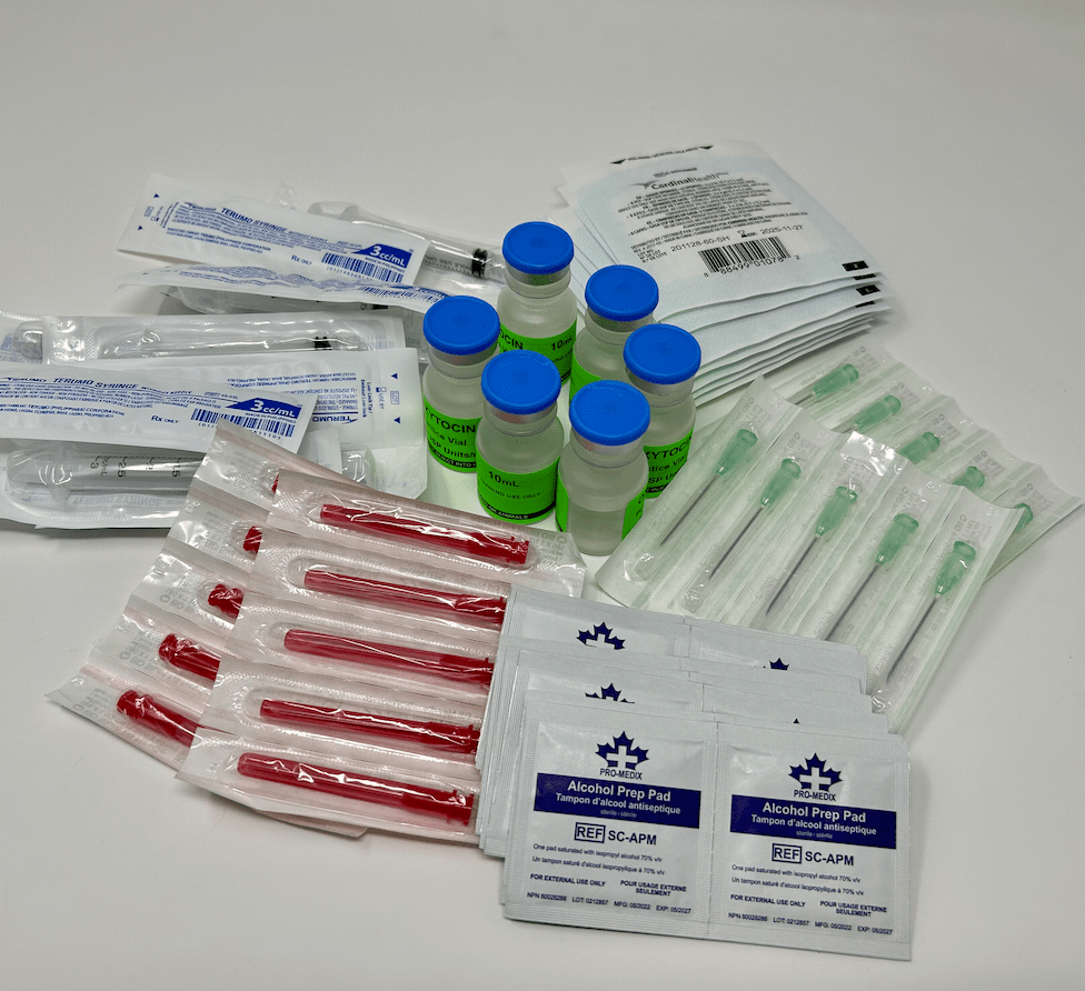 MDWF 2001: WEEK 3,9,11,12 (Injections Lab Kit)-IV Supplies-Birth Supplies Canada