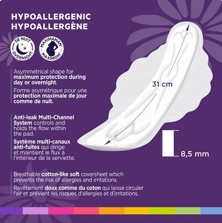 MaxiMom Overnight Pads-Personal Care-Birth Supplies Canada