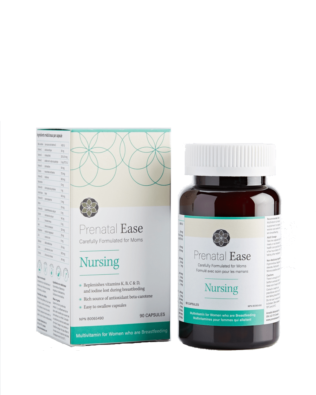 Nursing Supplement | Prenatal Ease-Vitamins-Birth Supplies Canada
