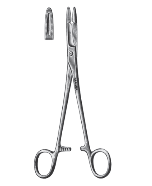 Olsen-Hegar Needle Holder 5.5" | Reusable-Instruments-Birth Supplies Canada