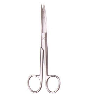Operating Scissors 5.5" Curved, Sharp/Sharp | Reusable-Medical Instruments-Birth Supplies Canada