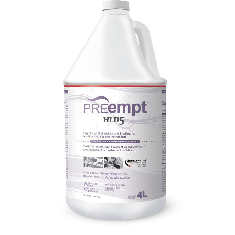 PREempt HLD5 ~ Medical Device & Instrument Sterilant-Medical Supplies-Birth Supplies Canada