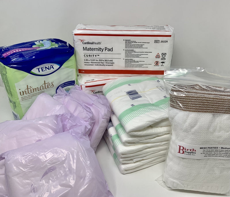 Postpartum Maternity Pads KIT ~ best for homebirth-Maternity Pads & Underpads-Birth Supplies Canada