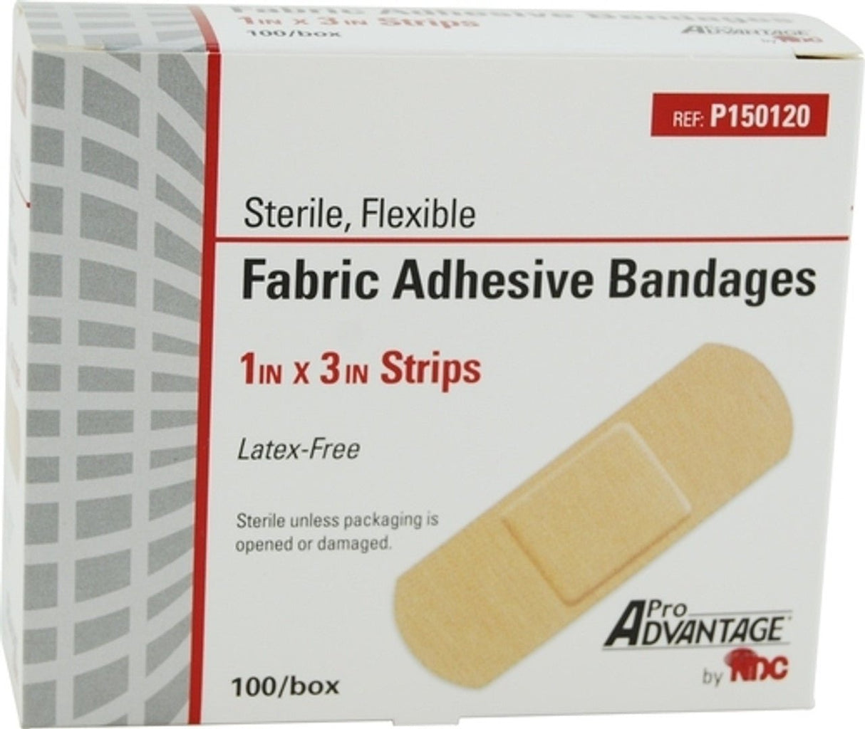 Pro-Advantage Adhesive Bandages | Latex-Free, Non-Stick Pad-Gauze & Bandages-Birth Supplies Canada