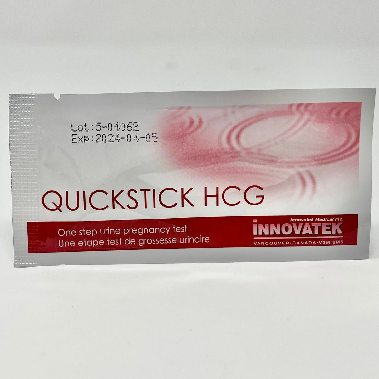 QuickStick HCG Pregnancy Tests – Urine Strip Tests-Diagnostics-Birth Supplies Canada