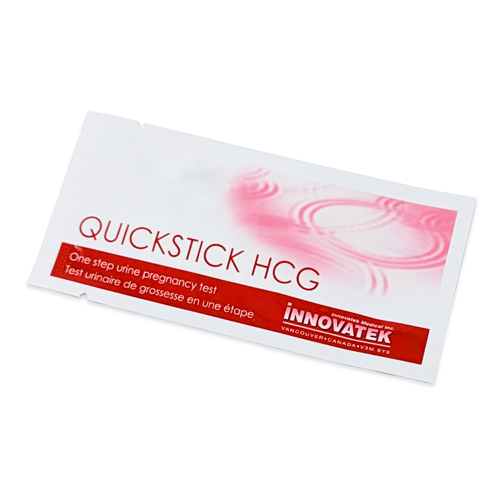 QuickStick HCG Pregnancy Tests – Urine Strip Tests-Diagnostics-Birth Supplies Canada