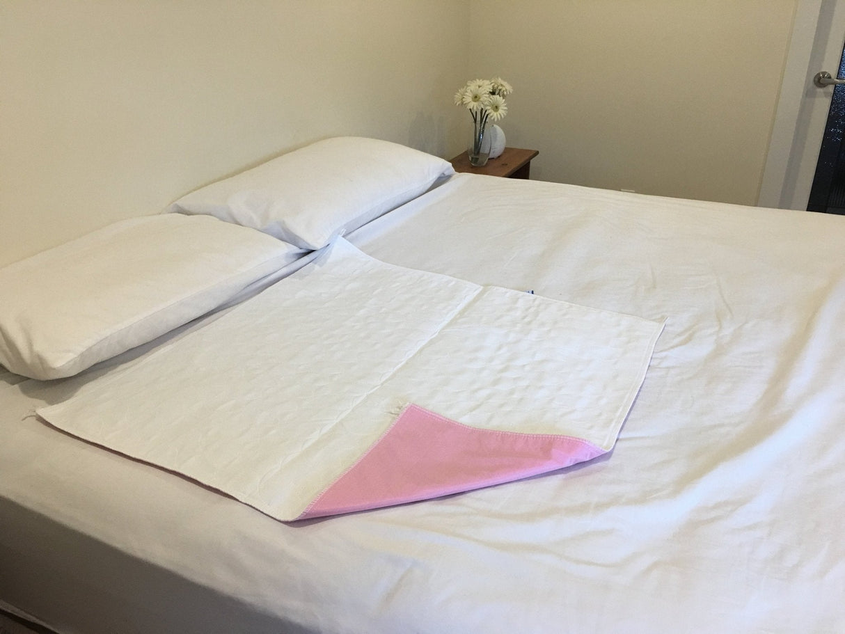 Quilted Reusable Underpads | Pink-Non-Medical Supplies-Birth Supplies Canada