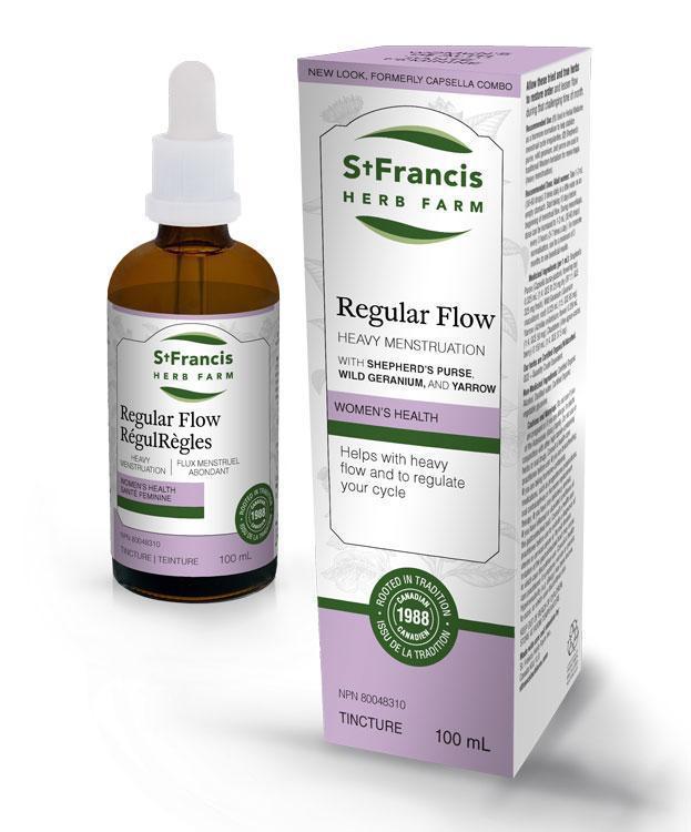 Regular Flow/Capsella Combo ~ for Excessive Bleeding-Tinctures-Birth Supplies Canada