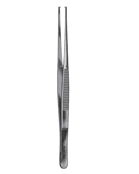 Semken Tissue Forceps 5" 1x2 Teeth | Reusable-Instruments-Birth Supplies Canada