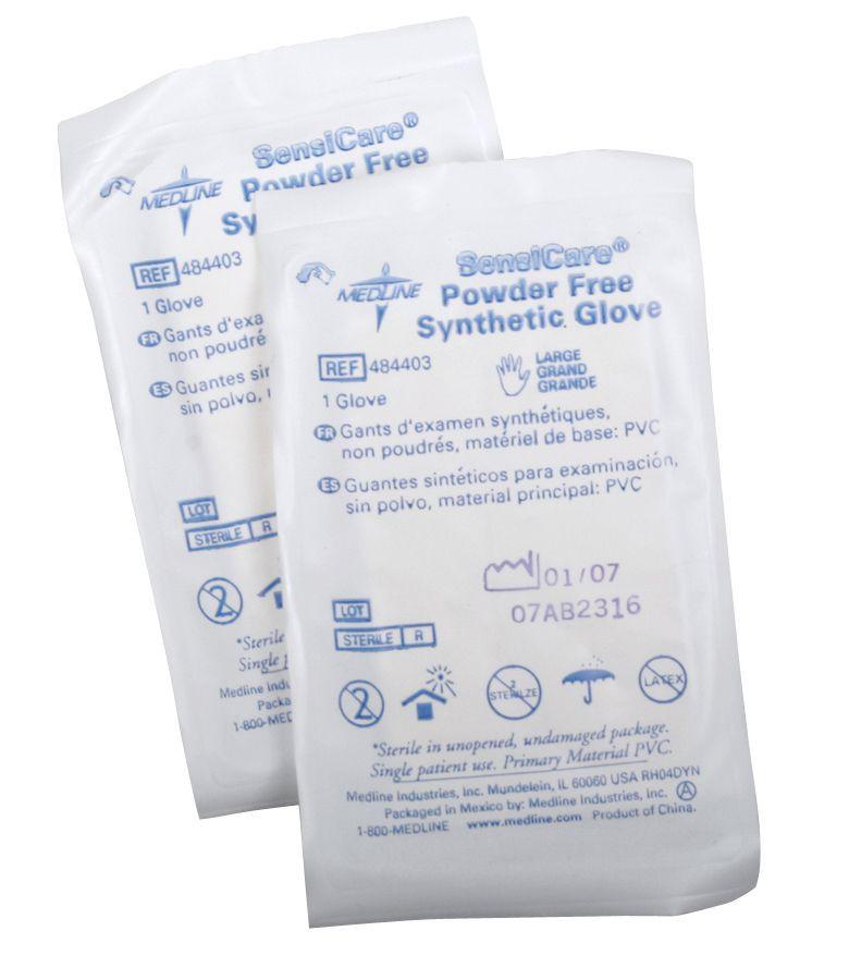 SensiCare Sterile Latex Exam Gloves | Powder-Free, Individually Packaged Singles-Medical Gloves-Birth Supplies Canada