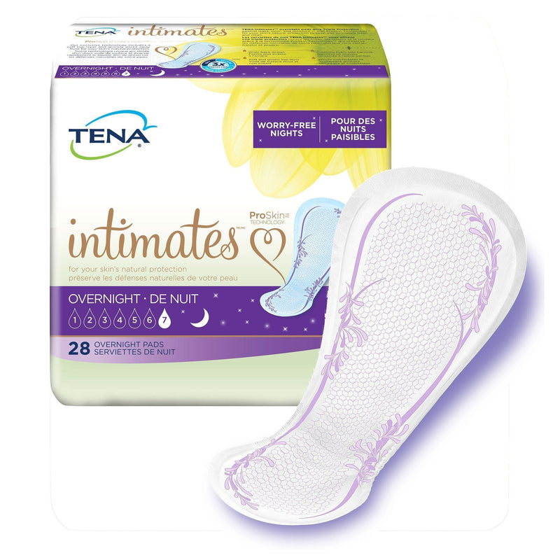 TENA OVERNIGHT Pads ~ for heavy bleeding & leaking amniotic fluid-Maternity Pads & Underpads-Birth Supplies Canada