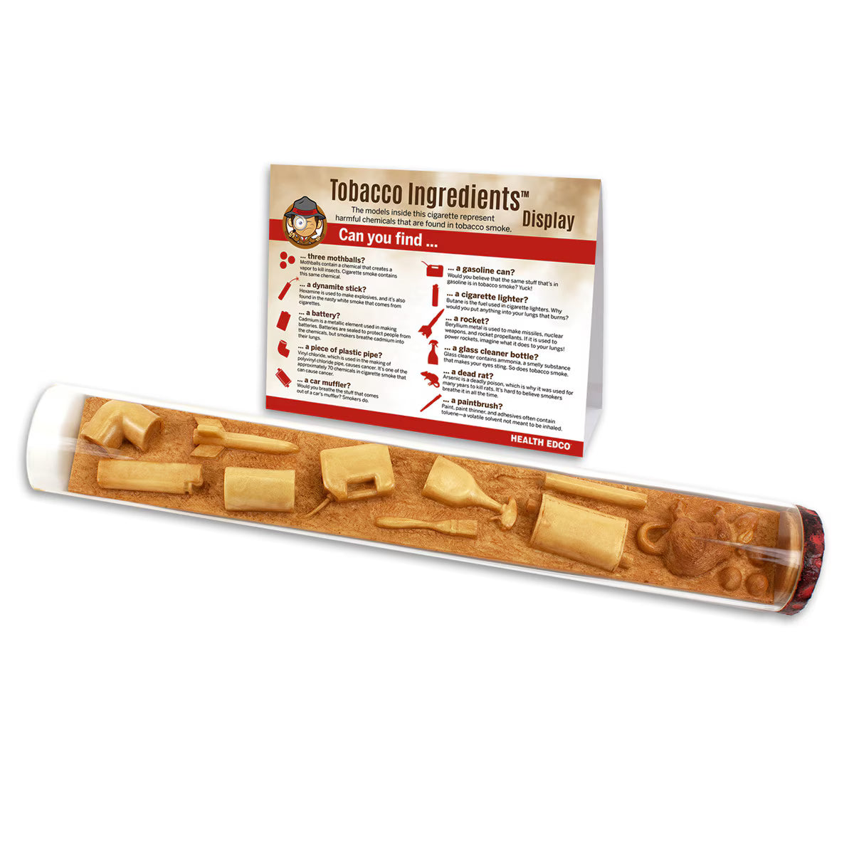 Tobacco Ingredients Display-Teaching Aids-Birth Supplies Canada