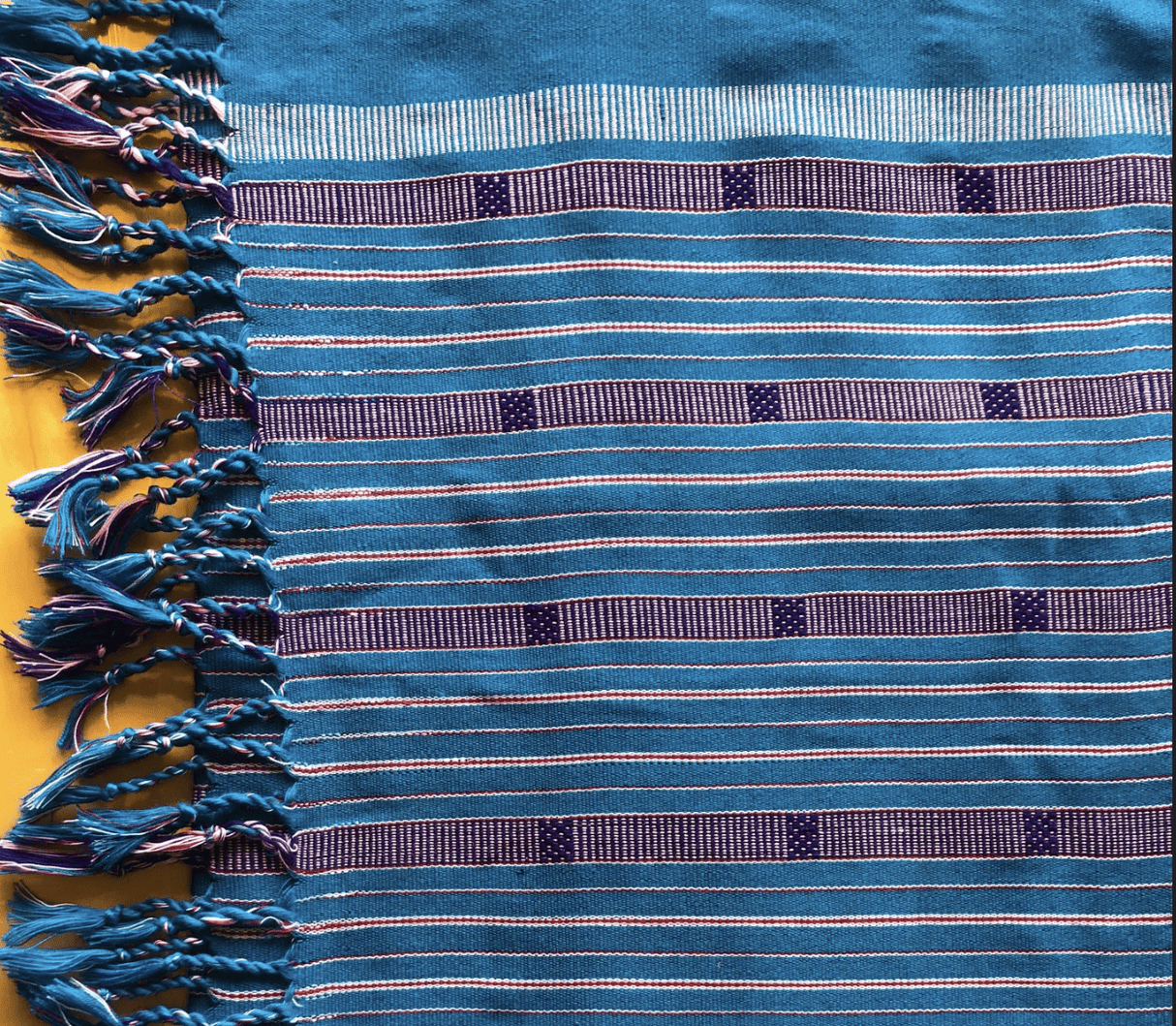 Traditional Rebozo 67 x 266 cm, Handmade Laotian Jias-Labour & Doula Supplies-Birth Supplies Canada