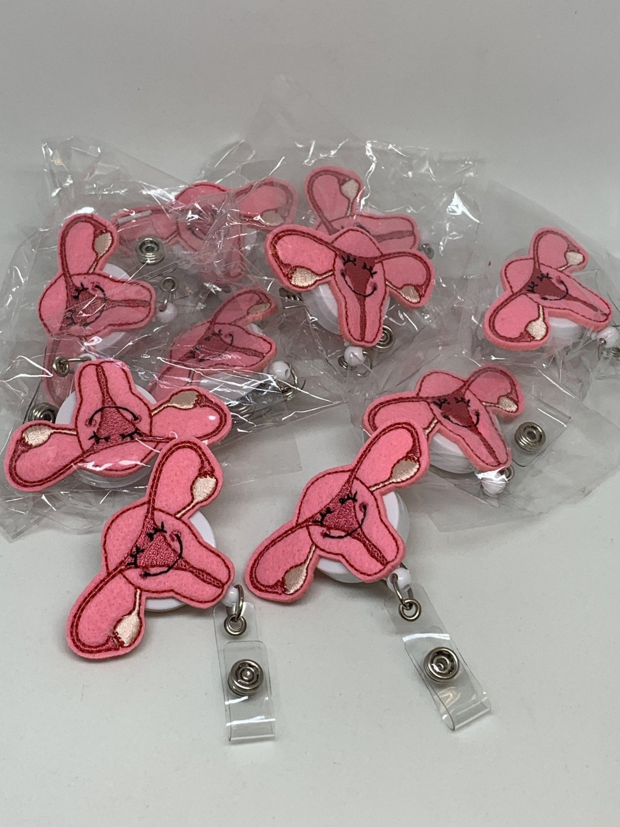 Uterus Retractable ID Holder-Stethoscopes-Birth Supplies Canada