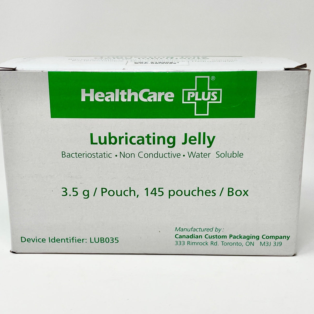 Water-Soluble Lubricant Jelly | Healthcare Plus-Medical Devices-Birth Supplies Canada