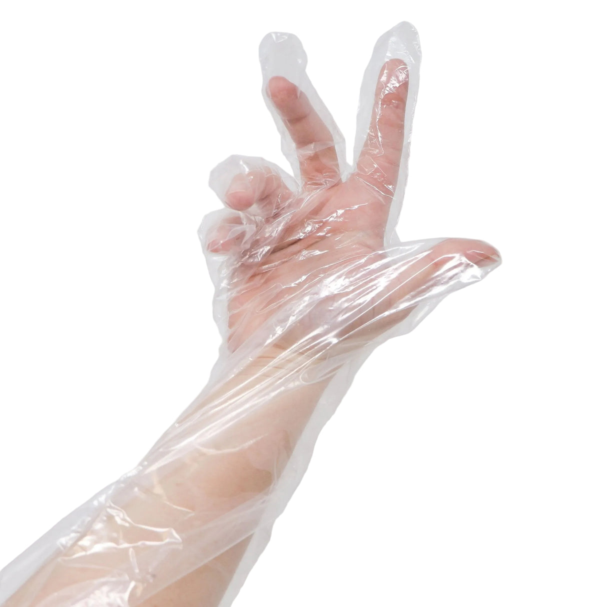 Waterproof Shoulder Length Gloves - 32" Polyethylene, Latex-Free-Waterbirth-Birth Supplies Canada