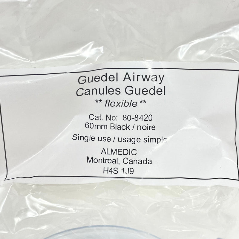 Guedel Airway ~ flexible-Medical Devices-Birth Supplies Canada