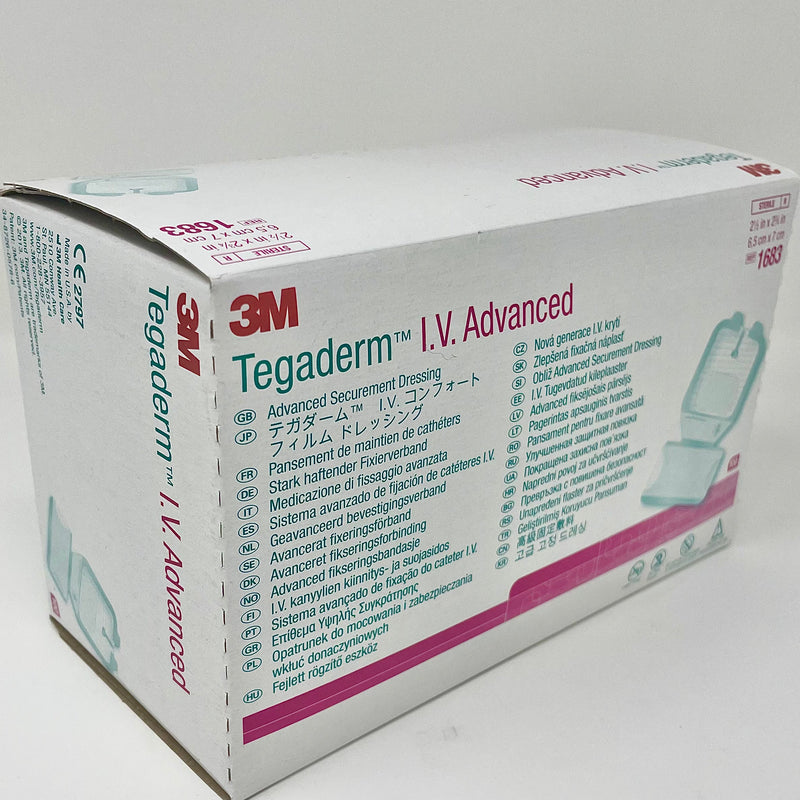 Tegaderm I.V. Advanced 2.5" x 2 3/4"-Medical Devices-Birth Supplies Canada