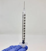 1 mL Sterile Syringe with 28G Needle – Micro-Fine, Latex-Free | BD-Needles-Birth Supplies Canada