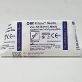 25G BD Eclipse Safety Needle with Pivoting Shield | BD-Medical Devices-Birth Supplies Canada