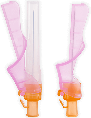 25G BD Eclipse Safety Needle with Pivoting Shield | BD-Medical Devices-Birth Supplies Canada