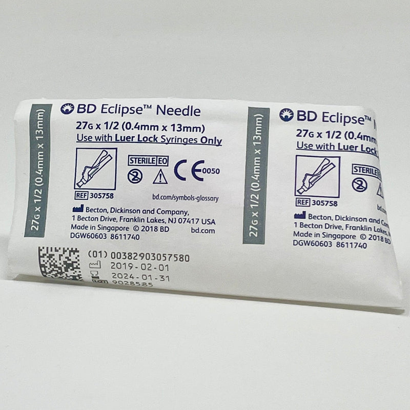 27G Needle Eclipse Safety | BD-Medical Devices-Birth Supplies Canada