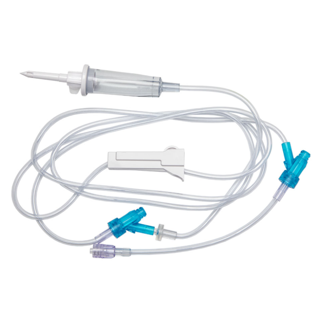IV Gravity Admin Sets Needle-Free, 15drops/mL, 84" | Braun