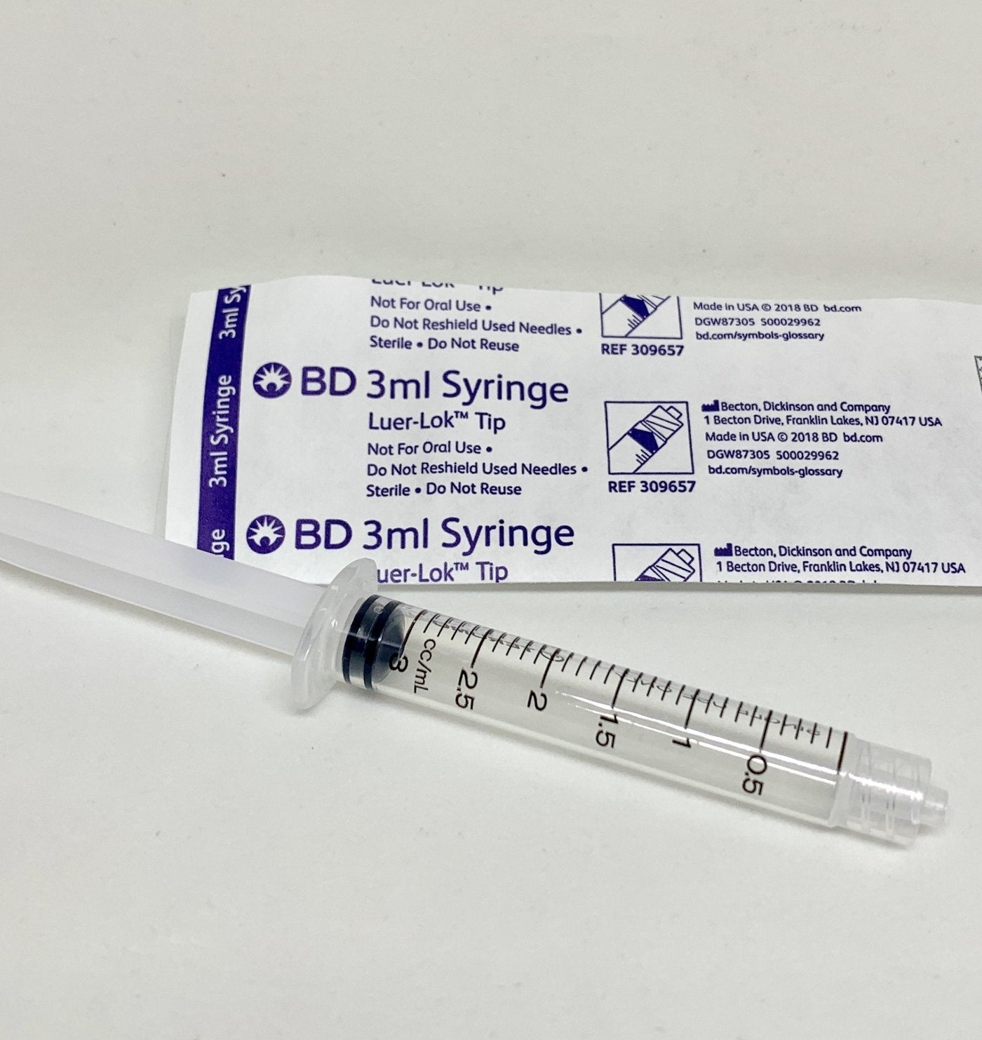 3cc Syringes - Luer Lock