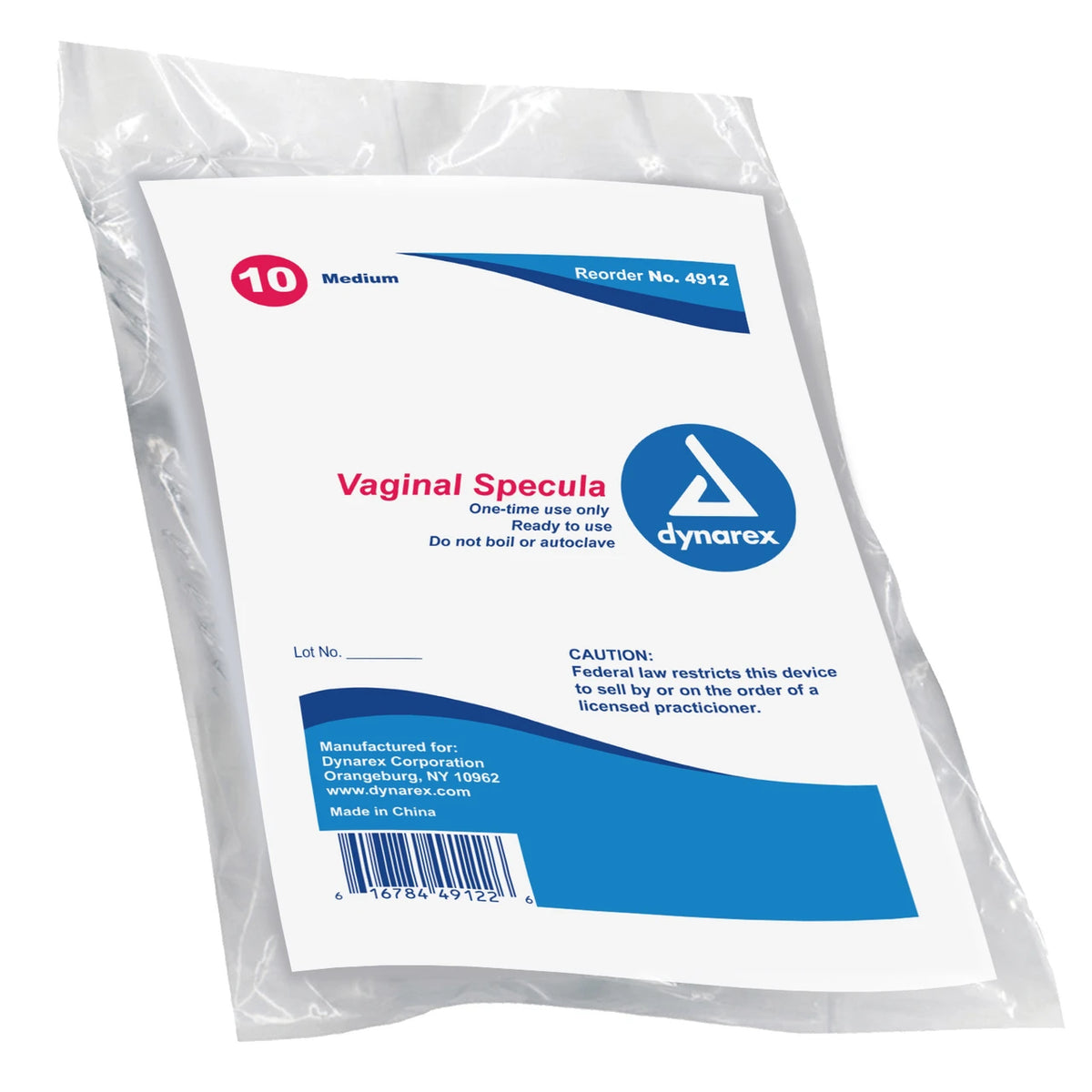 Disposable Vaginal Speculum - Economy | Dynarex