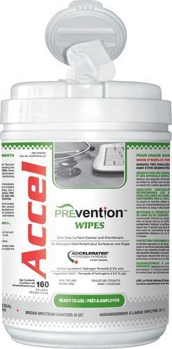 Accel PREVention Disinfectant Wipes-Cleaning Supplies-Birth Supplies Canada