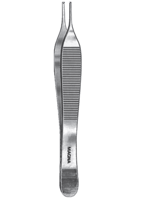 Adson Tissue Forceps, 4.75"-Instruments-Birth Supplies Canada