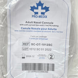 Adult Nasal Cannula 7ft Tubing | Soft Curved Tip, SureFlow™ Latex-Free-Airways-Birth Supplies Canada