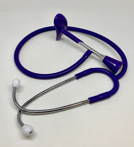 Allen Type Fetoscope - Purple | 22 Inch Tubing-Fetoscopes-Birth Supplies Canada